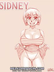 Anime sexy girls practice to perform blowjob for the guys with big cocks