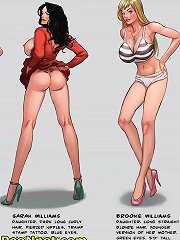 About this interracial cartoon Mrs Williams entering into for more drinks but drank a lot of jizz