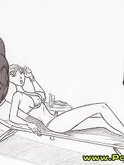 Interracial and Taboo Cartoons and Comics on Poon Net