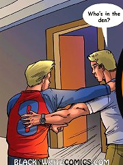 You guys definitely dont take after your father on cartoon porn pics. Youre dicks are huge!