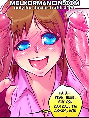 They look even more tasty on cartoon blowjob pics, you guys have some really nice joysticks!