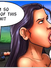 Mad xxx comic games with dirty whores sucking and fucking throbbing dicks