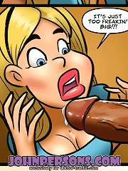 Mad xxx comics about very deepthroat interracial BJ