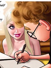 Heart breaker blonde inside totally free adult comics eating the girl's boyfriend along with her desiring eyes