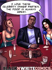 Interracial toons. You boys can really handle that ball, but your full court press needs some work!