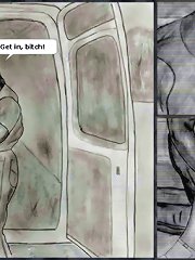 Caught by some interracial porn toons blackie on the road and pounded heavily in his mini-van