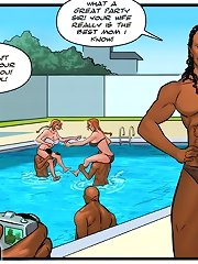 Interracial porn comic will be shows all of us the 13 ebony inches of white vagina satisfactory