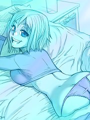 Anime porn with sweet girls taking the cock inside all holes